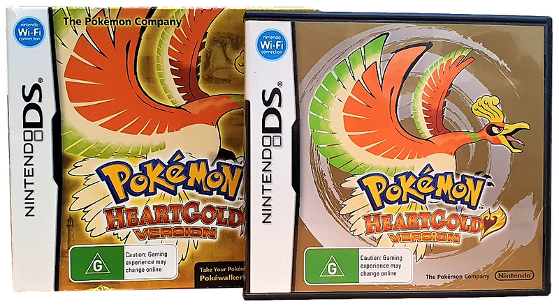 Pokemon Heartgold Nintendo DS 2DS 3DS Game Boxed *No Insert Or Pokewalker* (Preowned)