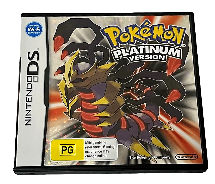 Pokemon Platinum Version Nintendo DS 2DS 3DS Game *No Manual* (Preowned)