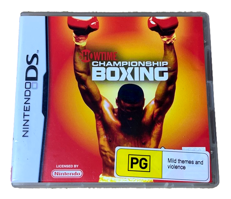 Showtime Championship Boxing Nintendo DS 3DS Game *Complete* (Pre-Owned)