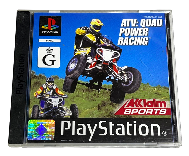 ATV: Quad Power Racing PS1 PS2 PS3 PAL *Complete* (Preowned)