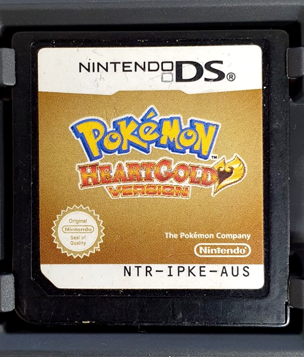 Pokemon Heartgold Nintendo DS 2DS 3DS Game Boxed *No Insert Or Pokewalker* (Preowned)