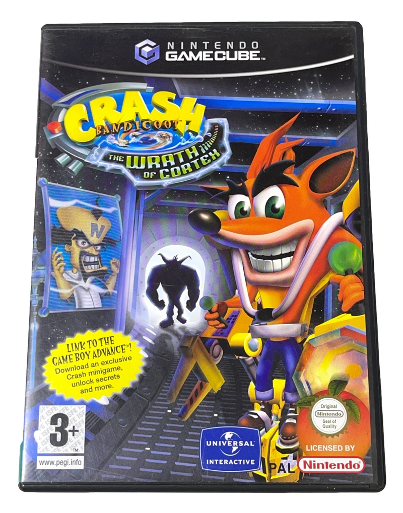 Crash Bandicoot The Wrath of Cortex Nintendo Gamecube PAL *Complete* (Pre-Owned)