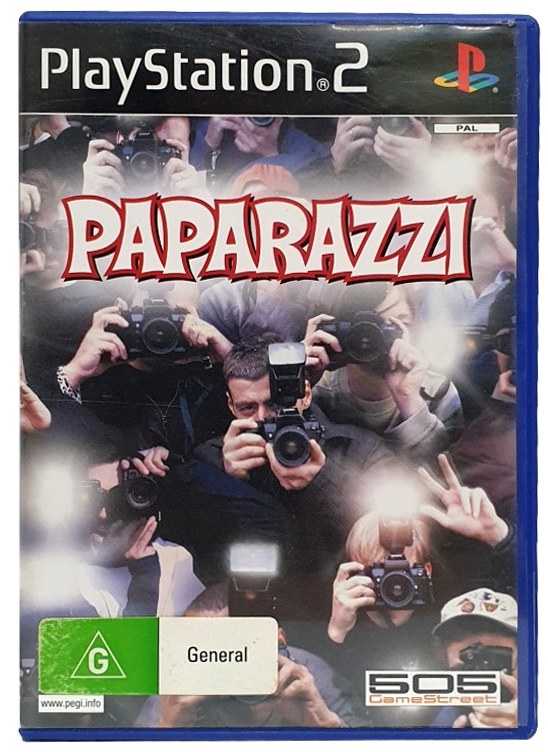 Paparazzi PS2 PAL *No Manual* Playstation 2 (Preowned)