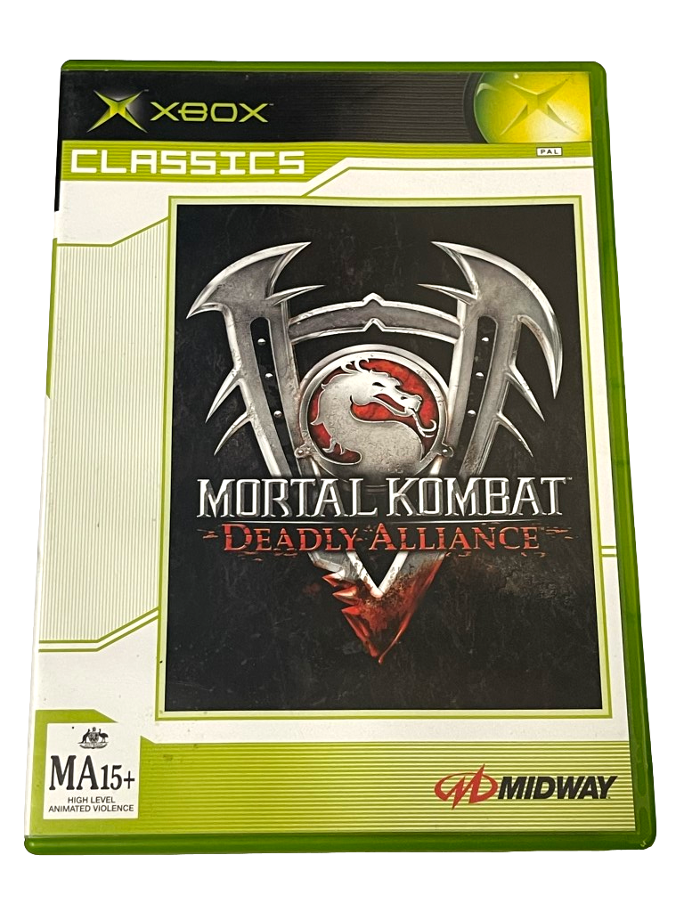 Mortal Kombat Deadly Alliance Xbox Original PAL (Classics) *No Manual* (Pre-Owned)