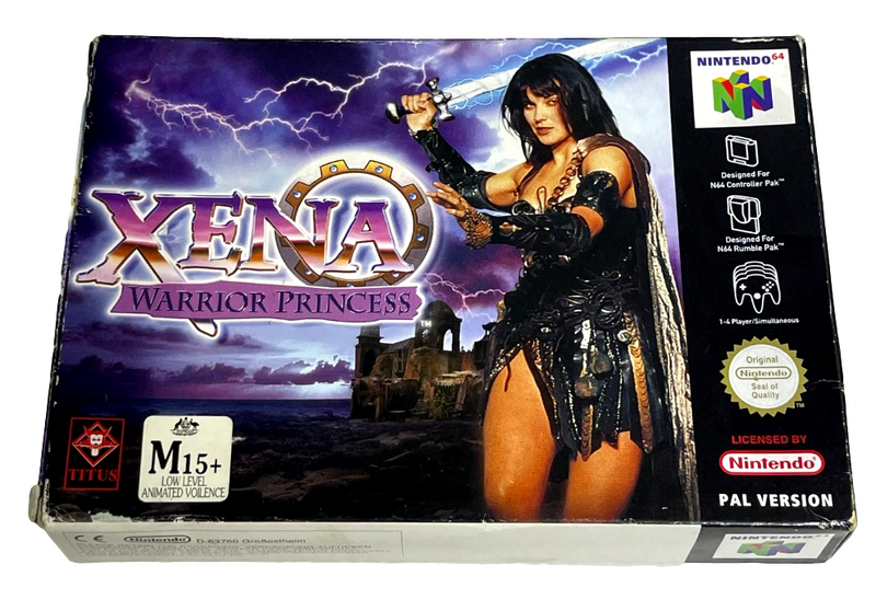 Xena Warrior Princess Nintendo 64 N64 Boxed PAL *No Manual* (Preowned)
