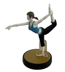 Super Smash Bros Collection N0.8 Wii Fit Trainer Nintendo Amiibo Loose (Preowned) - Games We Played