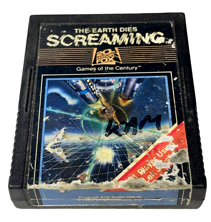 The Earth Dies Screaming Atari 2600 *Cartridge Only* (Pre-Owned)