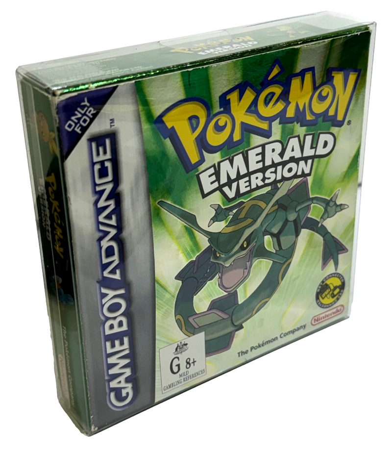 Pokemon Emerald Version Nintendo Gameboy Advance GBA *Complete* Boxed (Preowned)