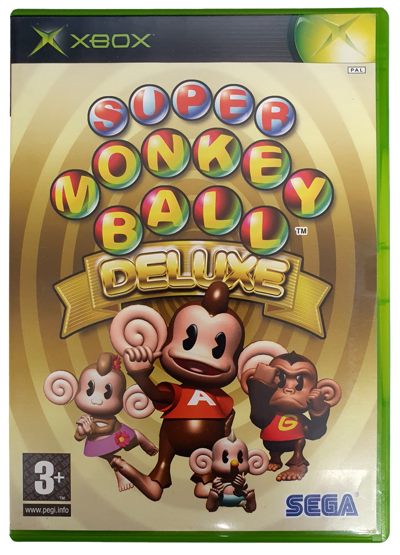 Super Monkey Ball Deluxe XBOX PAL *Complete* (Preowned)