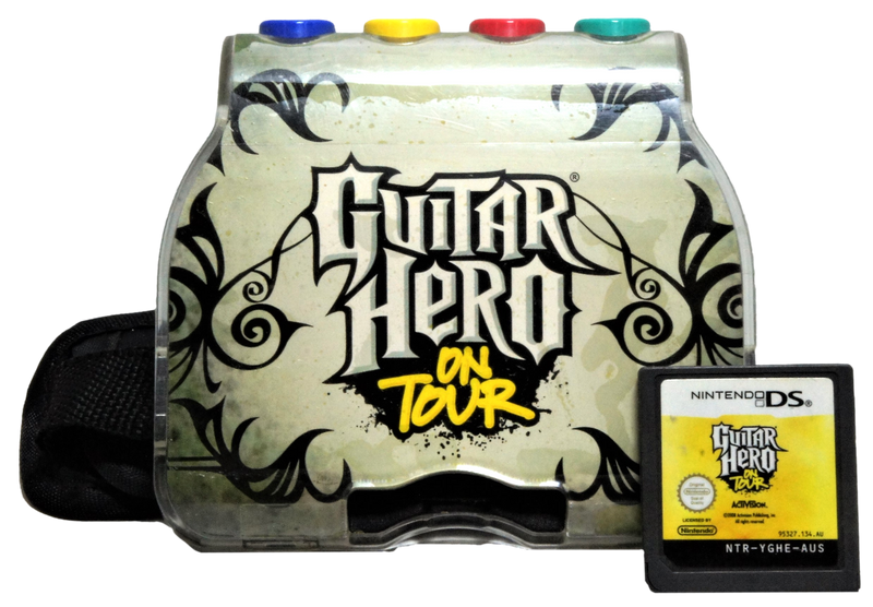 Guitar Hero On Tour Guitar Grip + Game Only DS 2DS 3DS Game (Pre-Owned)