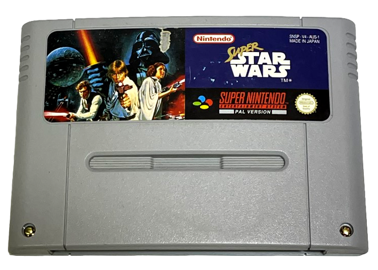 Super Star Wars Super Nintendo SNES PAL (Preowned)