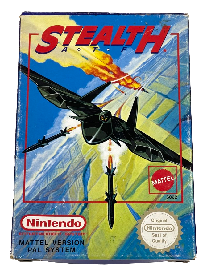 Stealth ATF Nintendo NES Boxed PAL *Complete*
