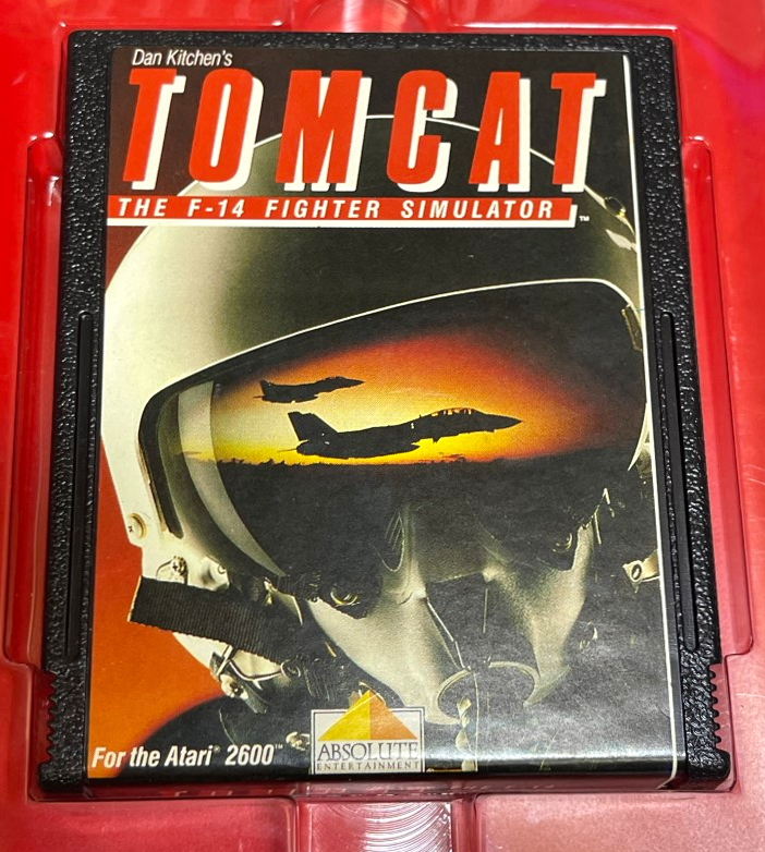 Tomcat F-14 Fighter Simulator Atari 2600 *Complete*