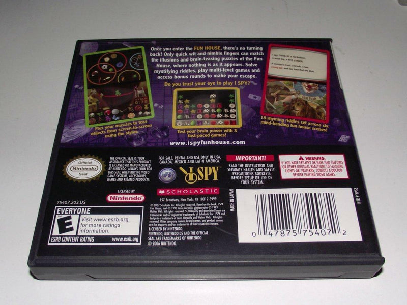 I Spy Fun House Nintendo DS 2DS 3DS Game *Complete* (Pre-Owned)