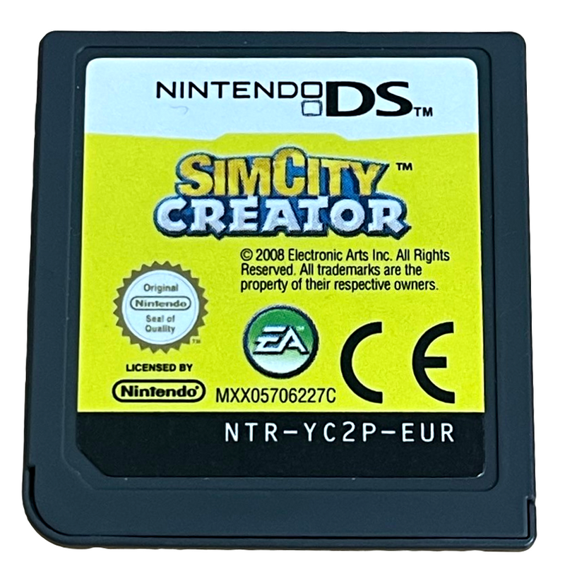 Sim City Creator Nintendo DS 2DS 3DS *Cartridge Only* (Preowned)