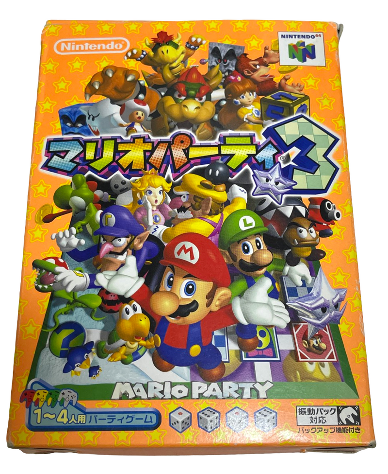 Boxed Mario Party 3 Nintendo 64 N64 NTSC/J Japanese *Complete* (Preowned)