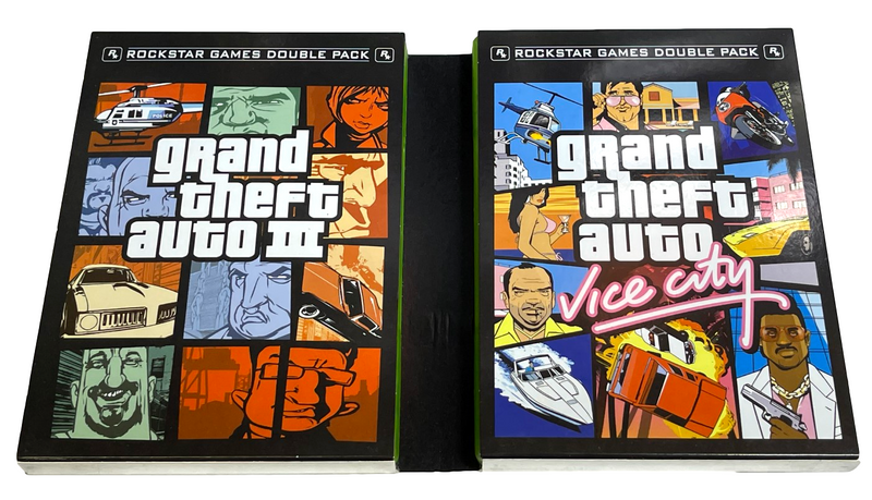 Grand Theft Auto Double Pack XBOX Original PAL *Complete*