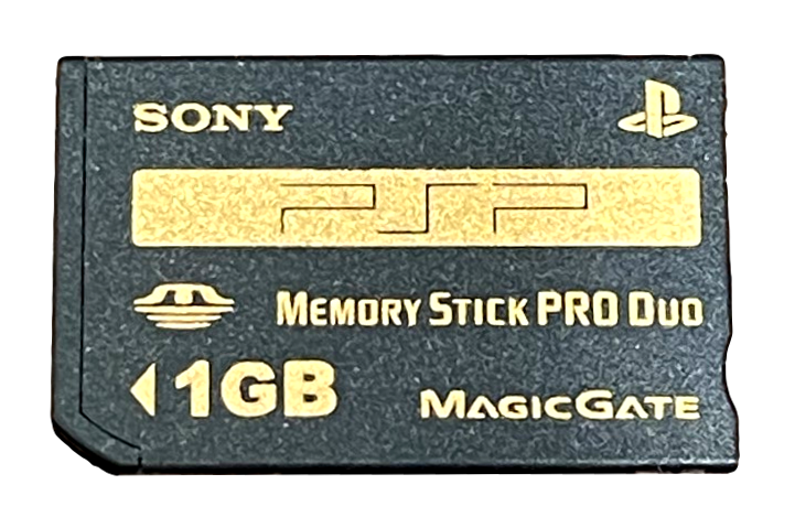 Genuine Sony 1GB Sony PSP Memory Stick Pro Duo Memory Card (Preowned)