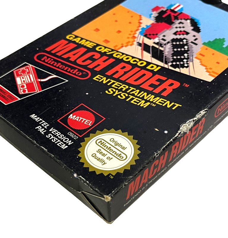 Mach Rider Nintendo NES Boxed PAL *Complete*