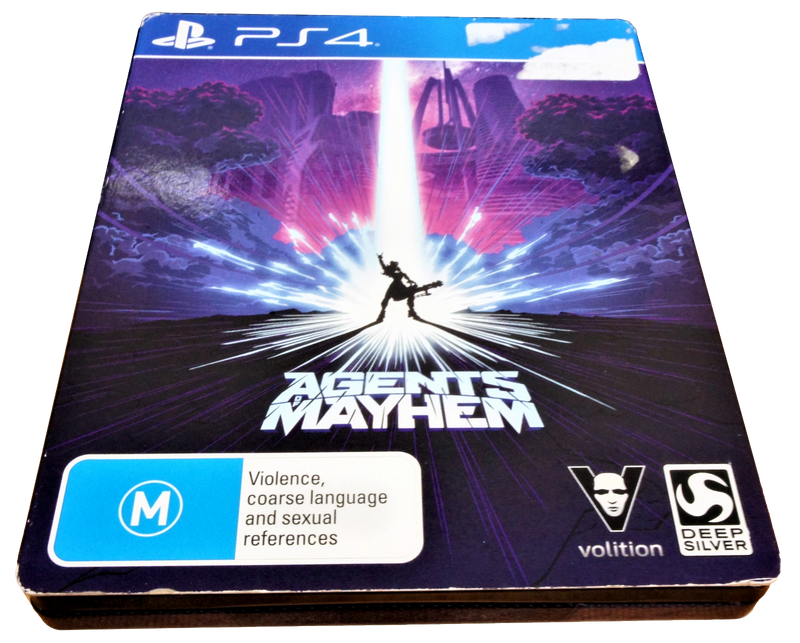 Agents Of Mayhem Steelbook PS4 Playstation 4 (Pre-Owned)