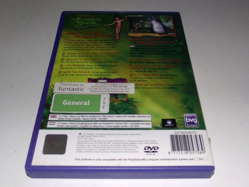 The Jungle Book Groove Party PS2 PAL *Complete* (Pre-Owned)