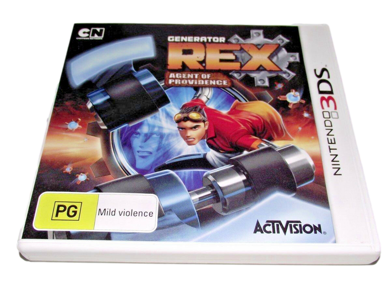 Generator REX Agent of Providence Nintendo 3DS 2DS Game *Complete* (Pre-Owned)