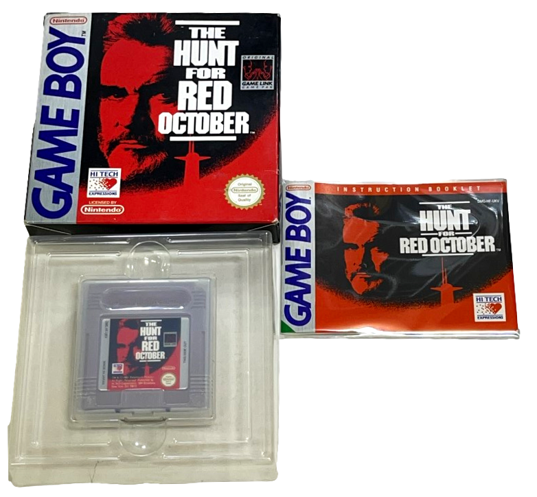 The Hunt For Red October Nintendo Gameboy *Complete* Boxed (Preowned)