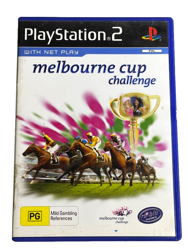 Melbourne Cup Challenge PS2 PAL *Complete* Australian Exclusive (Preowned)