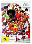 Ready 2 Rumble Revolution Nintendo Wii PAL *Complete* Wii U Compatible (Pre-Owned)
