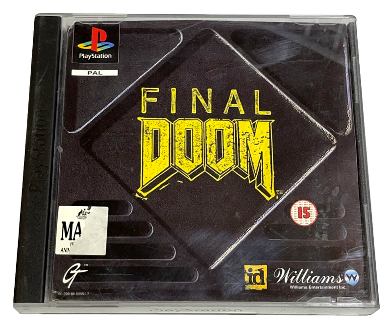 Final Doom PS1 PS2 PS3 PAL *Complete* (Preowned)