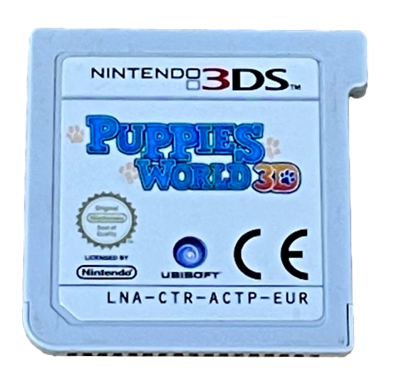 Puppies World 3D Nintendo 3DS 2DS (Cartridge Only) (Pre-Owned)