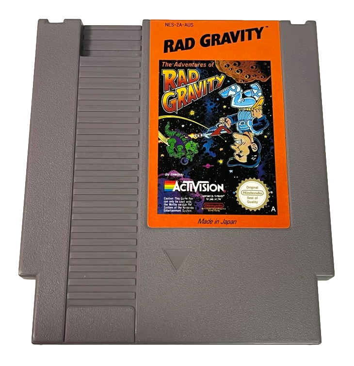 Rad Gravity Nintendo NES Boxed PAL *No Manual* (Preowned)