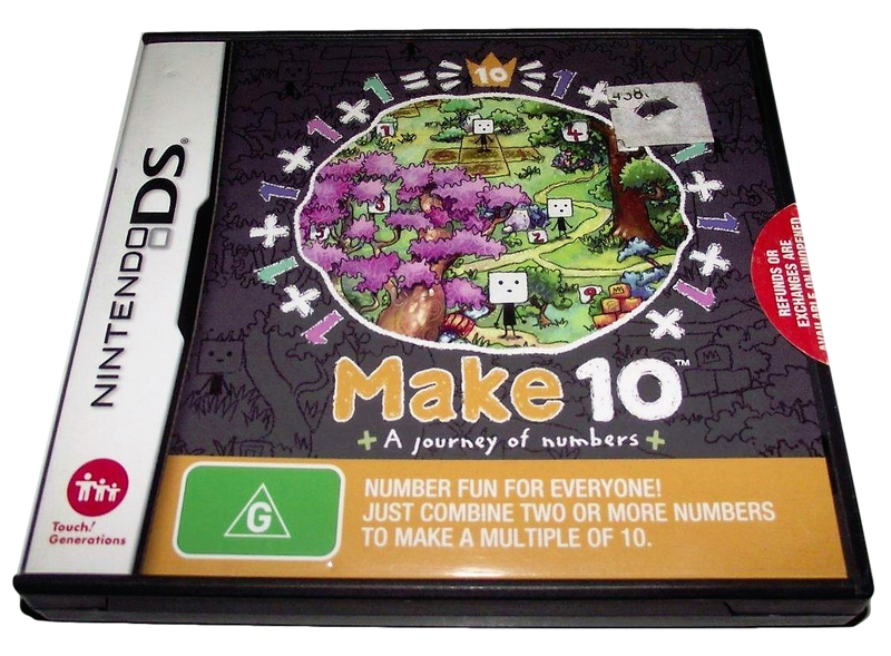 Make 10 Nintendo DS 2DS 3DS Game *Complete* (Pre-Owned)