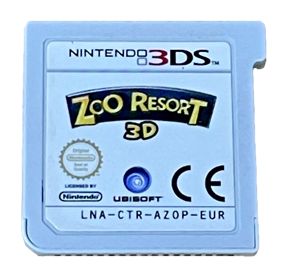 Zoo Resort 3D Nintendo 3DS 2DS (Cartridge Only) (Pre-Owned)