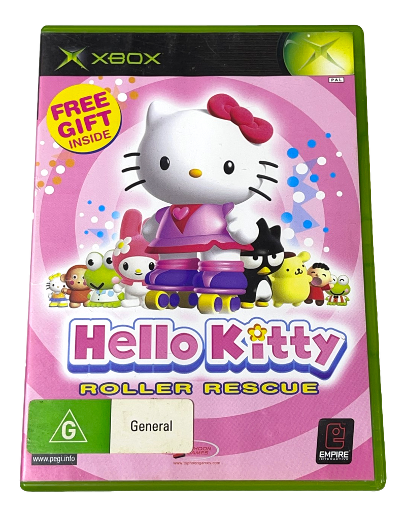 Hello Kitty Roller Rescue Xbox Original PAL *Complete* (Pre-Owned)