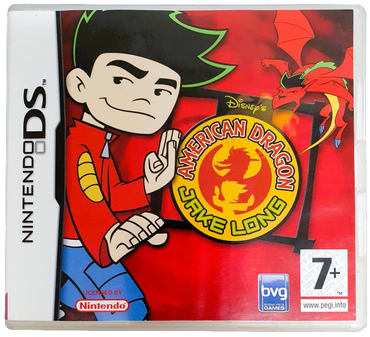 American Dragon Jake Long Nintendo DS 2DS 3DS Game *No Manual* (Preowned)