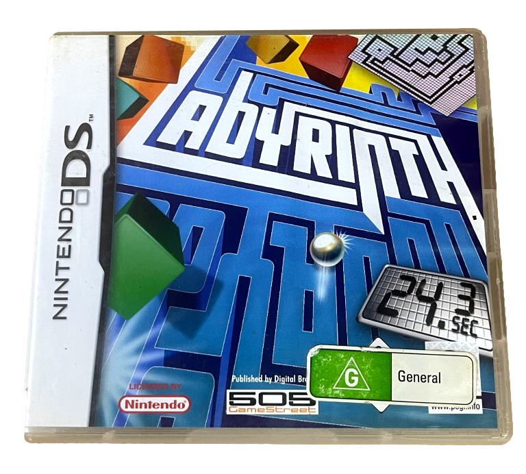 Labyrinth Nintendo DS 2DS 3DS  *Complete* 505 (Pre-Owned)
