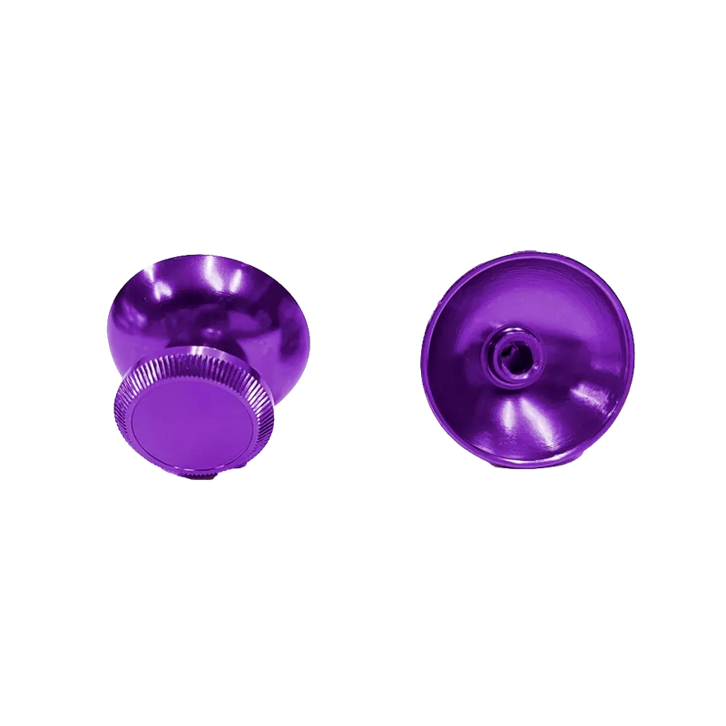 Pair of PS5 3D Rocker Metal Aluminum Caps Dual Sense Controller Purple