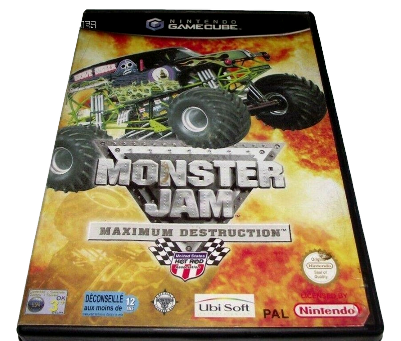 Monster Jam Maximum Destruction Nintendo Gamecube PAL  *No Manual* (Pre-Owned)