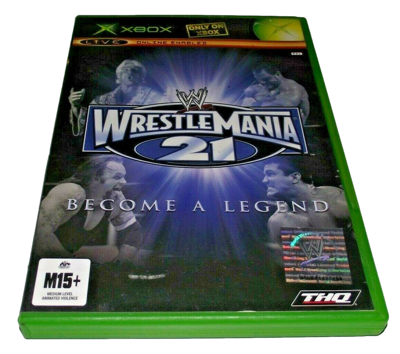 Wrestlemania 21 Xbox Original PAL *Complete* (Pre-Owned)
