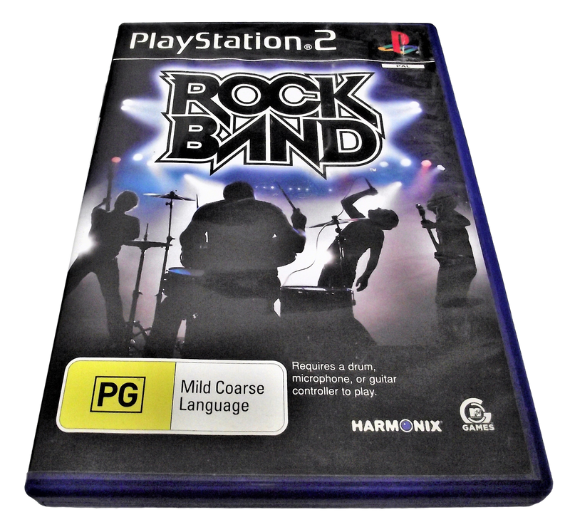 Rock Band PS2 PAL *No Manual* (Preowned)