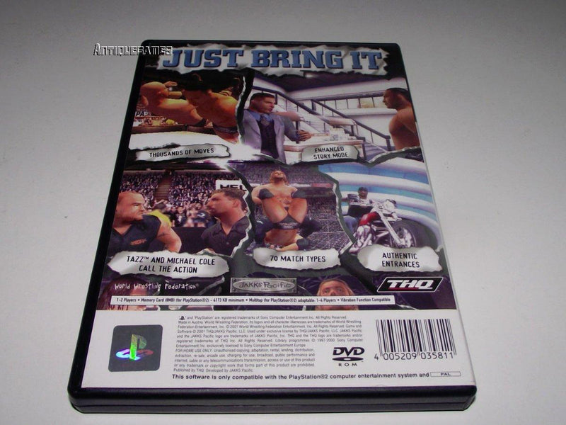 WWF Smack Down Just Bring It PS2 PAL *Complete* (Preowned)