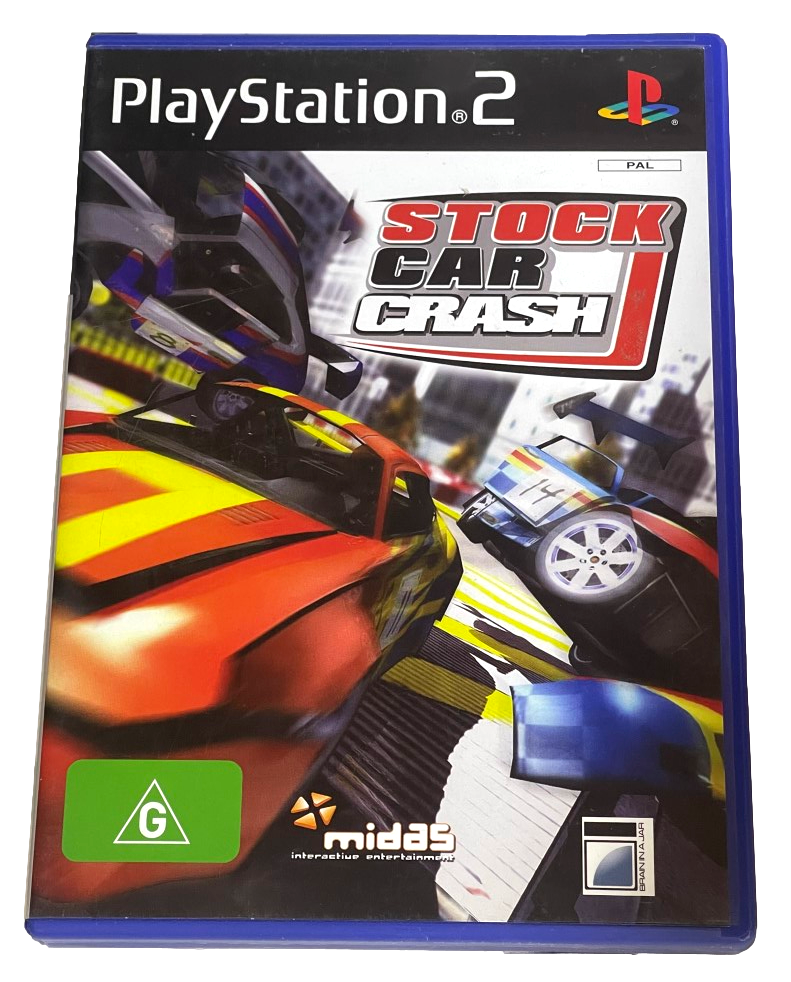 Stock Car Crash PS2 PAL *No Manual* (Preowned)