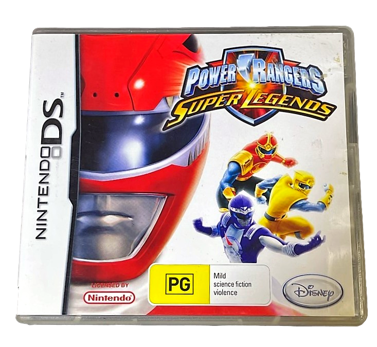 Power Rangers Super Legends Nintendo DS 2DS 3DS Game *Complete* (Preowned)