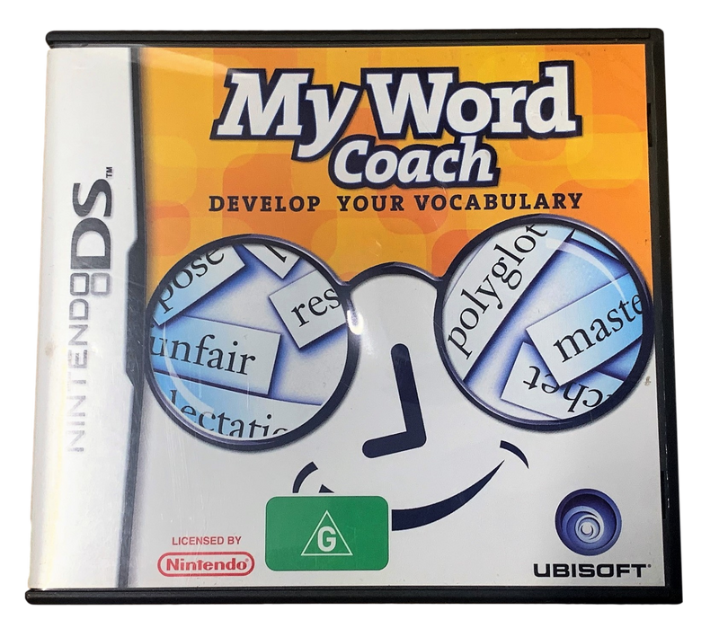 My Word Coach Nintendo DS 2DS 3DS Game *Complete* (Preowned) - Games We Played