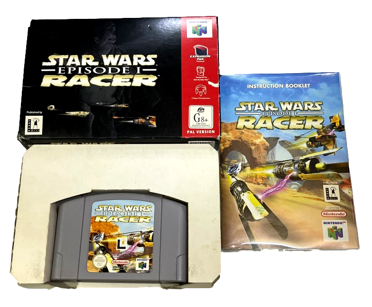 Star Wars Racer Episode 1 Nintendo 64 N64 Boxed PAL *Complete*