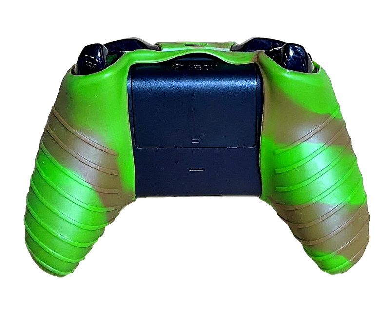 Silicone Cover For XBOX ONE Controller Skin Case Green/Coffee