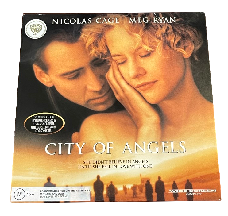 City of Angels Laserdisc - NTSC - Nick Cage Meg Ryan