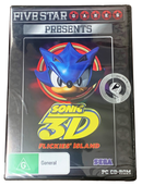 Sonic 3D Flickies Island *Sealed* PC DVD