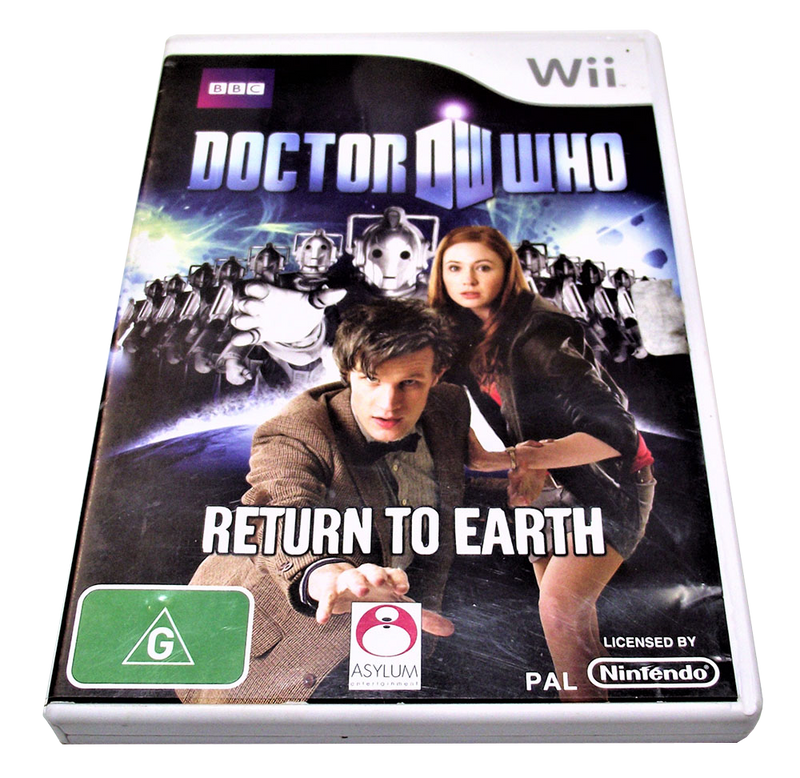 Doctor Who Return to Earth Nintendo Wii PAL *Complete* Wii U Compatible (Pre-Owned)